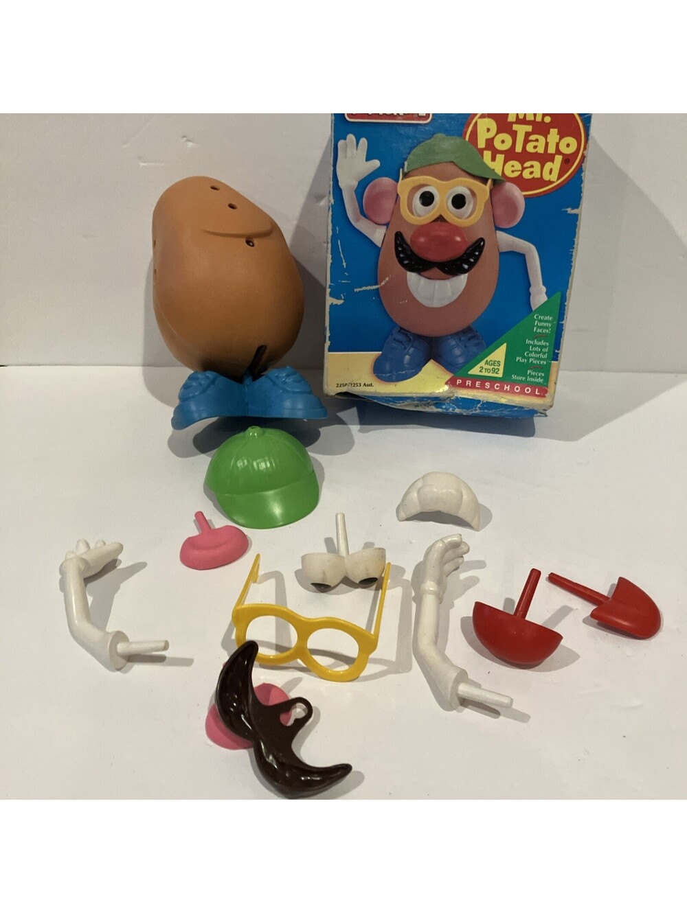 Mr Potato Head Vintage 1996 Complete Set Original Box Kids Toy Playskool Hasbro